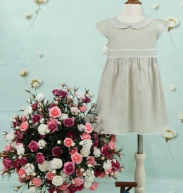 ĐẦM  LINEN RODE SIZE NHÍ  TAMIUY